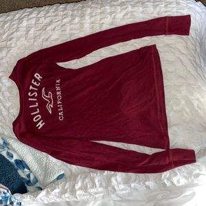 Long sleeve hollister tee